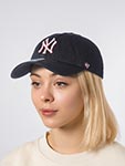 Бейсболка 47 BRAND арт. B-RGW17GWSNL-BKP New York Yankees MLB (black pink)
